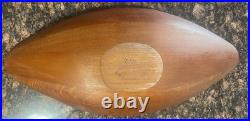 RARE 1950s DANMARK Staved MCM Danish Modern Jens Quistgaard CANOE Bowl 20
