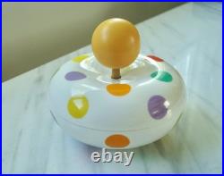RARE 1960's Vintage POLKA DOT Mid-Century Modern ARABIA FINLAND MUSIC BOX MCM