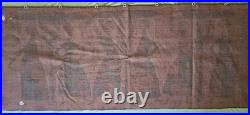 RARE 1960s Hungarian Mid-Century Modern Erika Moquette Tapestry László Pécsi