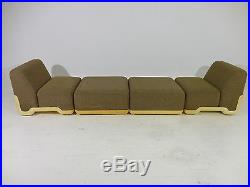 RARE 5pc Harvey Probber Reconfigurable Modular Sectional Sofa Mid Century Modern