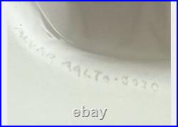 RARE Alvar Aalto 3030 Savoy Vase Large 20cm Opaline White Signed Finland