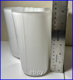 RARE Alvar Aalto 3030 Savoy Vase Large 20cm Opaline White Signed Finland