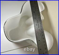 RARE Alvar Aalto 3030 Savoy Vase Large 20cm Opaline White Signed Finland