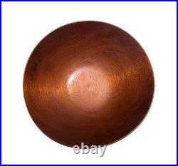 RARE Arthur Espenet Carpenter teak bowl signed and dated'56