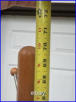 RARE Atomic Mid Century Modern Wood Coat Or Hat Rack Tree stand Beautiful RARE Atomic Mid Century Modern Wood Coat Or Hat Rack Tree stand Beautiful