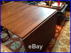 RARE-Authentic-Bruno Mathsson Mariafolding Braz. Rosewood Dining Table