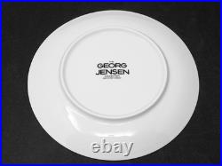 RARE Complete GEORG JENSEN Numbers Collection Mid Century Mod OP Art Plate Set