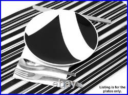 RARE Complete GEORG JENSEN Numbers Collection Mid Century Mod OP Art Plate Set