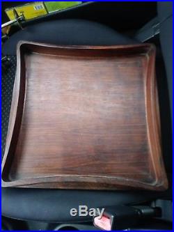 RARE Dansk IHQ Jens Quistgaard Rare Woods Rosewood Square Tray Exotic Form