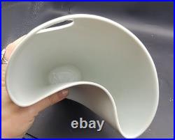 RARE! EUC Palette Vase Beate Kuhn Rosenthal Germany 1950s MCM Art Porcelain