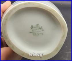 RARE! EUC Palette Vase Beate Kuhn Rosenthal Germany 1950s MCM Art Porcelain