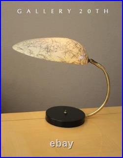 RARE GRETA GROSSMAN FIBERGLASS COBRA LAMP 50s MID CENTURY MODERN ATOMIC