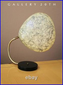 RARE GRETA GROSSMAN FIBERGLASS COBRA LAMP 50s MID CENTURY MODERN ATOMIC