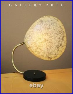 RARE GRETA GROSSMAN FIBERGLASS COBRA LAMP 50s MID CENTURY MODERN ATOMIC