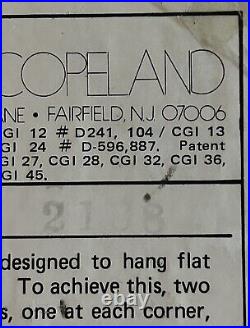 RARE Greg Copeland Mid-Century Modern Chromolithographs WALL HANGING POP ART