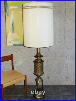 RARE HUGE 61 Table Lamp Ultimate 1950s 1960s Mid Century Modern Lighting