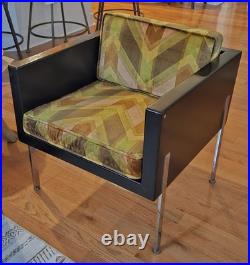 RARE Iconic 60s Mid-Century Modern Chairs Harvey Probber #248 Architectural Cube