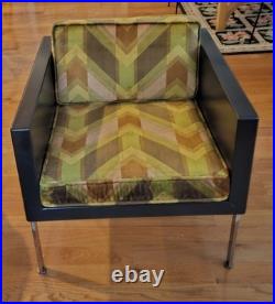 RARE Iconic 60s Mid-Century Modern Chairs Harvey Probber #248 Architectural Cube