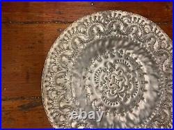 RARE John Stenvall Mid Century Modern 14 Hand Hammered Aluminum Tray Modernist