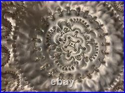 RARE John Stenvall Mid Century Modern 14 Hand Hammered Aluminum Tray Modernist