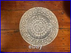 RARE John Stenvall Mid Century Modern 14 Hand Hammered Aluminum Tray Modernist