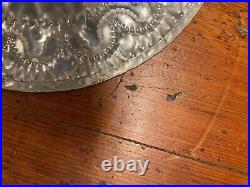 RARE John Stenvall Mid Century Modern 14 Hand Hammered Aluminum Tray Modernist