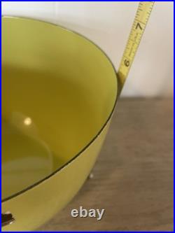 RARE! KAJ Franck Lauffer Enamel Bowl Set 3 Wonderful Condition Great MCM Colors