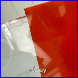 RARE L&R Enterprises VTG MCM Orange Retro Acrylic Bathroom Accessory 1960s 70s