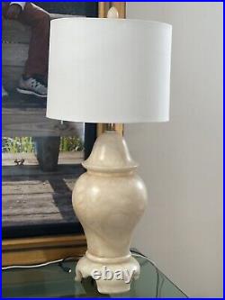 RARE Large Mid-Century Modern (MCM) Alabaster Lamp