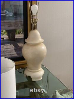 RARE Large Mid-Century Modern (MCM) Alabaster Lamp