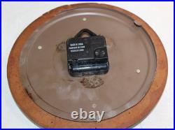 RARE Large Vintage Mid Century Modern Mosaic Tile Wall Clock Terrazzo Decor 31