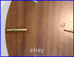 RARE Large Vintage Mid Century Modern Mosaic Tile Wall Clock Terrazzo Decor 31