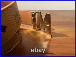 RARE MCM Belt size 48/120 visetos monogram belt