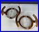 RARE_MCM_DIVIDED_SERVING_BOWL_GLASS_TEAKWOOD_Holder_Mid_Century_Modern_70s_VTG_01_pakj