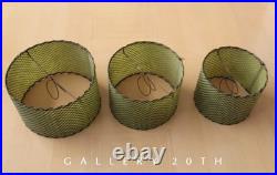 RARE! MCM FIBERGLASS 1950s MID CENTURY MODERN ATOMIC LAMP! 3 LIGHTS MAJESTIC ERA