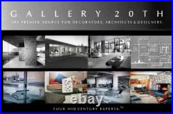 RARE! MCM FIBERGLASS 1950s MID CENTURY MODERN ATOMIC LAMP! 3 LIGHTS MAJESTIC ERA