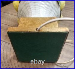 RARE MCM Italian Lemon Topiary Lamp Mid Century Modern Vintage Decor