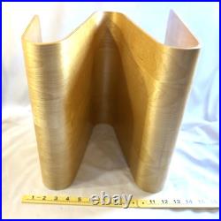 RARE MCM W Molded Plywood Magazine Rack in the Style of Alvar Aalto furniture