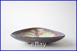 RARE Marianne Starck triangular bowl Rooster Persia M Andersen Danish pottery