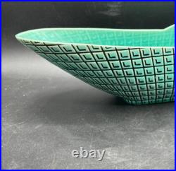 RARE Mid Century Modern ATOMIC Roselane Pottery Pasadena CA #14 Serving Bowl