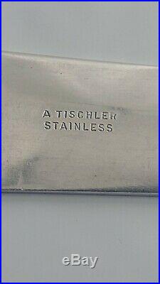 RARE Mid Century Modern Adolph Tischler Nth Degree, One Place Setting (6 Pieces)
