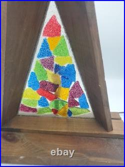 RARE Mid Century Modern Christmas Tree Light Accent Lamp works