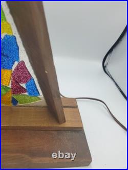 RARE Mid Century Modern Christmas Tree Light Accent Lamp works