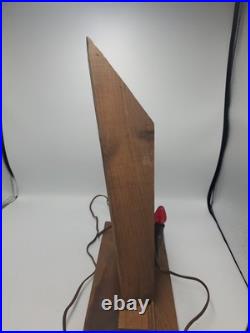 RARE Mid Century Modern Christmas Tree Light Accent Lamp works