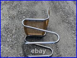 RARE Mid Century Modern Chrome Z Chair Pascal Mourgue Biscia Chair