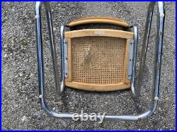 RARE Mid Century Modern Chrome Z Chair Pascal Mourgue Biscia Chair