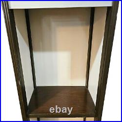 RARE Mid Century Modern Clock Shelf Unit Retro Electric Aqua 57 RARE Mid Century Modern Clock Shelf Unit Retro Electric Aqua 57
