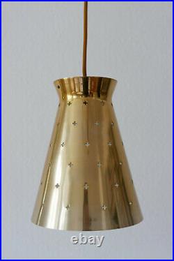 RARE Mid Century Modern DIABOLO Sputnik PENDANT LAMP by HILLEBRAND 1950s Germany