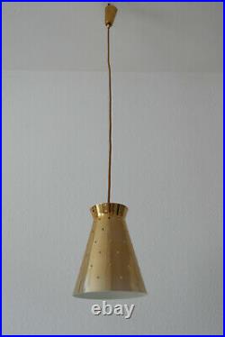 RARE Mid Century Modern DIABOLO Sputnik PENDANT LAMP by HILLEBRAND 1950s Germany