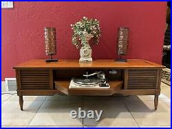 RARE Mid Century Modern GE Stereo Console Model # RC4851 made In 1966